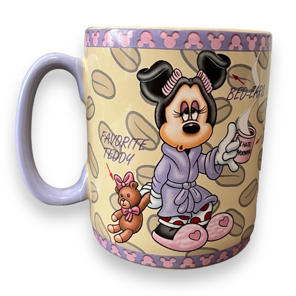 Disney Other - Disney Rare Minnie Mouse Giant Oversized Mug